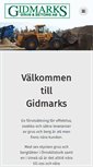 Mobile Screenshot of gidmarksgrus.se